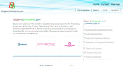 Desktop Screenshot of biogenicstimulants.com